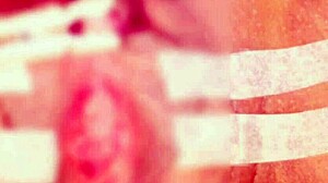 teasing clit suction builds to explosive squirting orgasm waves