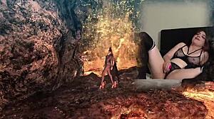 Lovense buzzes sexy bimbo gaming Bayonetta episode 5!