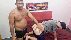 skinny latina teen slut begs for bareback anal orgasm rush