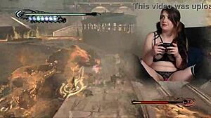 Lovense buzzes sexy bimbo gaming Bayonetta episode 5!