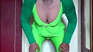 Crossdresser begs real cock friend films pounding