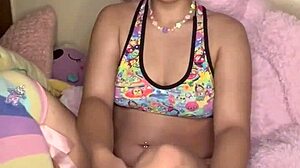 manaia bends in yoga poses as married man fingers her wet pussy during taboo dirty talk session