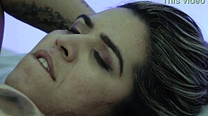 playful friends explore each other's curves intimately