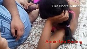 SUCHI BHABHI'S HORNY INDIAN MILF BLOWJOB AND FUCK GOES VIRAL CLASSIC STYLE!