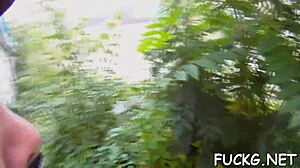 Guy in Spy Glasses Rams Glasses-Wearing Teen's Tight Fur Pie Hard