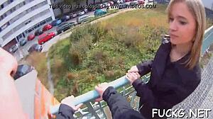 Guy in Spy Glasses Rams Glasses-Wearing Teen's Tight Fur Pie Hard