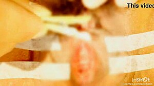 teasing clit suction builds to explosive squirting orgasm waves