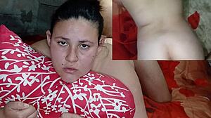 Intrigued by her pleas: Break my tight ass, it hurts so good in pregnant Latina POV