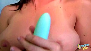 hey babe, watch my busty curvy brunette stroke this huge cock pov style