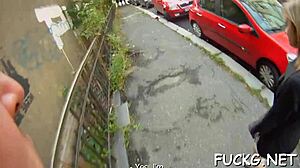 Guy in Spy Glasses Rams Glasses-Wearing Teen's Tight Fur Pie Hard