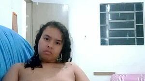 hey hot teen vibrates pussy plugs ass begs for cock cums like slut??