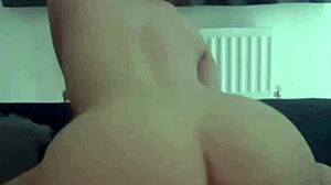 Slutty British Girlfriend's Horny Webcam Toy Experience