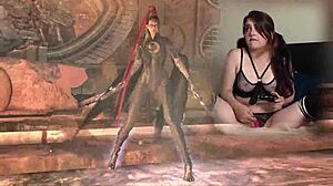 Lovense buzzes sexy bimbo gaming Bayonetta episode 5!