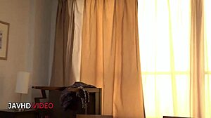 this seductive asian beauty nako nishino moans as she fucks herself deep with a throbbing vibrator.