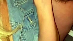 naughty milf sneaks into stranger's garden for wet pussy pounding while husband films close-up