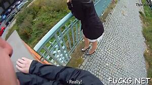 Guy in Spy Glasses Rams Glasses-Wearing Teen's Tight Fur Pie Hard