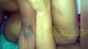 gushing hot cum deep in my black girl's tight asshole feels amazing