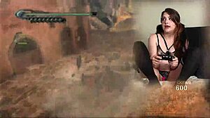 Lovense buzzes sexy bimbo gaming Bayonetta episode 5!