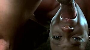 Hey naughty black gf, ready for your bf's monster cock face fuck?