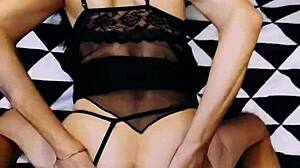 wanna watch this erotic milf wife spread legs in fishnets?