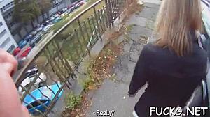 Guy in Spy Glasses Rams Glasses-Wearing Teen's Tight Fur Pie Hard