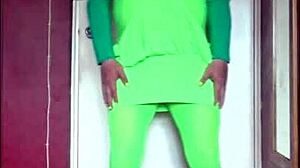 Crossdresser begs real cock friend films pounding