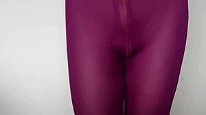 Misr4 Update 4 Cums Hard on Burgundy Leggings May 2025