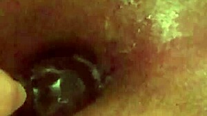 naughty anal butthole stuffed with huge buttplug for wild assfucking fun!!