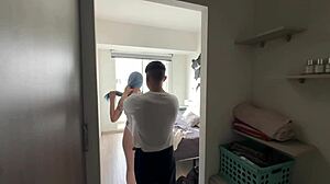 evangelion rei cosplay fuckin shinji deepthroat pt1 contact lenses messin up