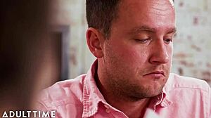 Raven Wright Desperately Sucks Fucks Babysit Boss to Seal the Deal