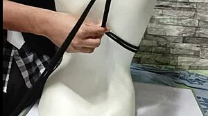 wanna learn bdsm? here's how i tie these peruvian boobs super tight 😈🔥