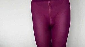 Misr4 Update 4 Cums Hard on Burgundy Leggings May 2025