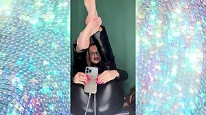 aren't you tired of that girly voice sissy? squeal for me like a good girl now!