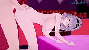 shirogane noel x ceres fauna hololive hentai creampie big tits orgy