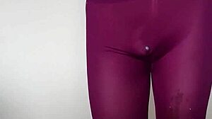 Misr4 Update 4 Cums Hard on Burgundy Leggings May 2025