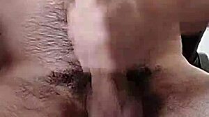 Latina strokes fat monster cock masturbating hard