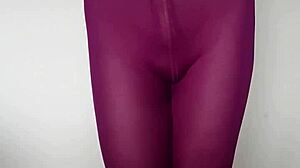 Misr4 Update 4 Cums Hard on Burgundy Leggings May 2025
