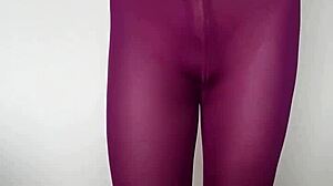 Misr4 Update 4 Cums Hard on Burgundy Leggings May 2025