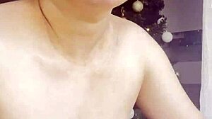 discovering soft natural boobs with perky nipples up close
