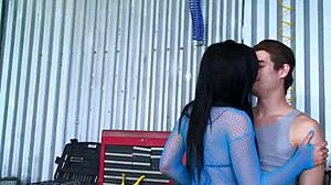 oh god this slutty brunette craves that huge cock fucking her deep