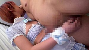 cute tough sex beast leaks and cums everywhere in erotic cosplay part 2