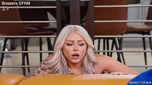 whoa, nichole saphir's juicy bubble butt traps you hard 😍 brazzers glow-up assfucking