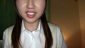 i can't resist this uniform jk flashing panties and jerking me off hard