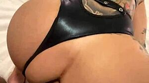 Fiery Redhead Begs for Anal Creampie Filling Her Tight Ass with Zara Snake and Raul Kobra