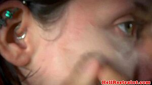 hey watch this flogger bind babe for intense maledom toy domination