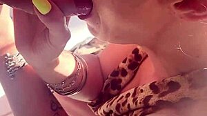 best friend's gf throatpies me while he grabs more drinks