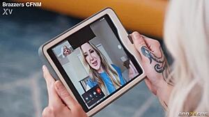 whoa, nichole saphir's juicy bubble butt traps you hard 😍 brazzers glow-up assfucking