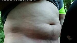 mistress kantalis unleashes chained slave ebed amid forest shadows