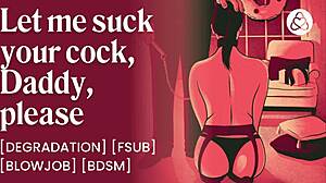 god that submissive brat took my facial after bdsm bondage she begged to be daddys rough creampie toy