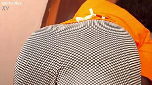 Big Tit Ebony BBW Bent Over Doggie Big Clit Pounded